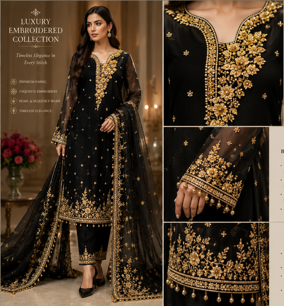 Luxury  Zardozi Work Collection: Timeless Elegance