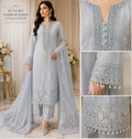 Azure Grace Luxury Embroidered Collection - Ready to Wear