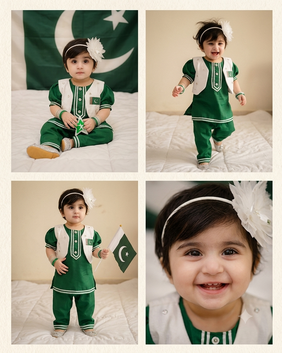 Little Baby Girl Dress with Waistcoat