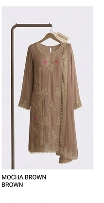 Elegant Ice Blue Zardozi Work Suit