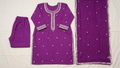 Golden Grace – Premium Gota Work 3-Piece Suit