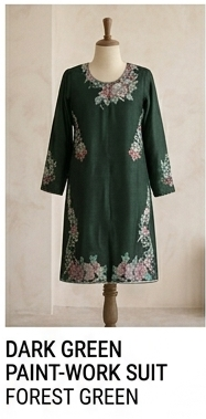 Hand-Painted Elegance – Luxury 3-Piece Painted Work Suit