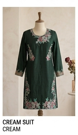Hand-Painted Elegance – Luxury 3-Piece Painted Work Suit